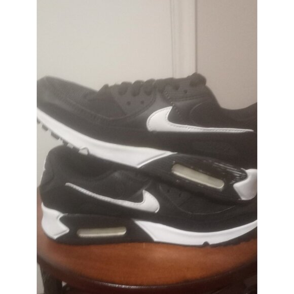 Nike Womens Air Max 90 CQ2560-001 Black Running Shoes Sneakers Size 9.5 - Picture 11 of 13